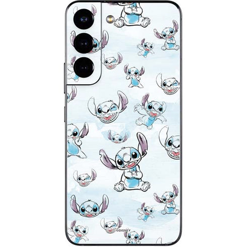 Disney Lilo and Stitch Pattern Galaxy S22 Skin